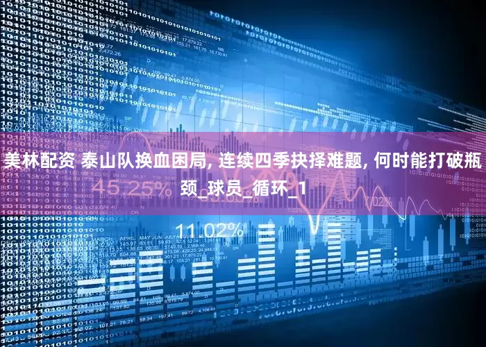 美林配资 泰山队换血困局, 连续四季抉择难题, 何时能打破瓶颈_球员_循环_1