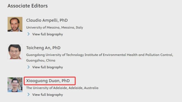 金牛配资 IF 21.1，中科院1区顶级期刊，迎来新任副主编！